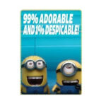 Couverture polaire MINIONS (bleu)