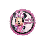 Ballon aluminium Happy Birthday MINNIE