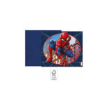 6 cartes d'invitation + enveloppes SPIDERMAN CRIME FIGHTER