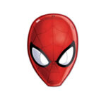 6 masques de fête SPIDERMAN