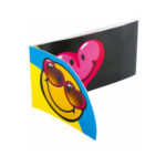 6 cartes d'invitation + enveloppes EMOJI