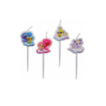 4 bougies Shimmer&Shine