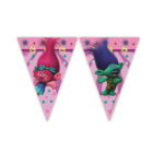 Guirlande décorative fanions TROLLS