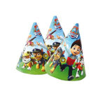 6 chapeaux de fête PATPATROUILLE