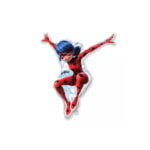 Mini ballon aluminium MIRACULOUS LADYBUG (36cm)