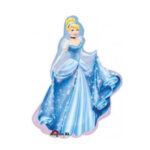 Ballon aluminium 84cm CENDRILLON des PRINCESSES DISNEY