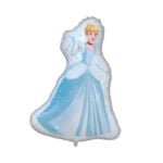 Ballon aluminium géant CENDRILLON PRINCESSES DISNEY (97cm)