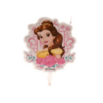 Bougie d'anniversaire BELLE des PRINCESSES DISNEY