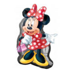 Ballon aluminium MINNIE 81cm (rouge)