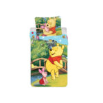 Parure housse de couette+taie (pour berceau) WINNIE L'OURSON