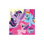 20 serviettes à jeter MY LITTLE PONY