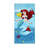 Drap de bain ARIEL PRINCESSES DISNEY (coton)