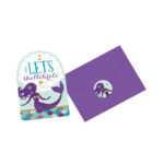 8 cartes d'invitation+enveloppes SIRENE