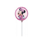 Mini ballon aluminium MINNIE (rose)