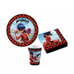 Kit éco MIRACULOUS LADY BUG pour 8 enfants
