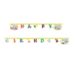 Guirlande décorative Happy Birthday PEPPA PIG