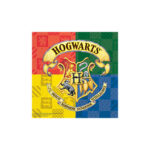 20 serviettes à jeter HARRY POTTER Hogwarts