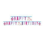 Guirlande décorative Happy Birthday LICORNE MAGIQUE