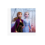 20 serviettes à jeter REINE DES NEIGES 2