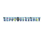 Guirlande décorative Happy Birthday personnalisable BATTLE ROYALE FORTNITE