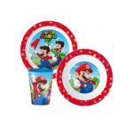 Set déjeuner 3pcs micro SUPER MARIO