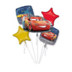 Bouquet de ballons 5pcs CARS3