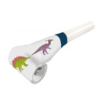 8 trompettes de fête DINOSAURE