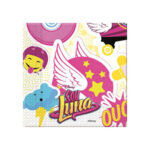 20 serviettes à jeter SOY LUNA