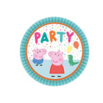 8 assiettes à jeter PEPPA PIG PARTY (23cm)