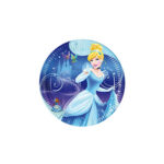 8 assiettes à jeter CENDRILLON PRINCESSES DISNEY