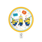 8 assiettes à jeter MINIONS RISE OF GRU