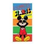 Drap de bain MICKEY "Summer starts here" (polyester)