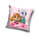 Housse de coussin Stella et Everest PATPATROUILLE (rose)