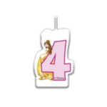 Bougie PRINCESSES DISNEY 3D (de 1 à 6 ans)