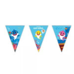 Guirlande décorative fanions BABY SHARK