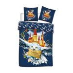 Parure housse de couette + taie Edwige HARRY POTTER