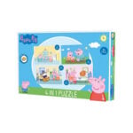 4 puzzles PEPPA PIG