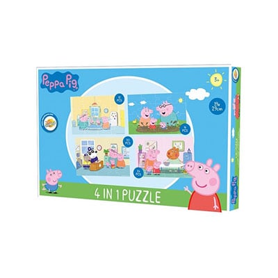 4 PUZZLE 4 puzzles PEPPA PIG – Image 1