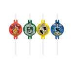 4 pailles HARRY POTTER