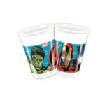 8 timbales à jeter AVENGERS