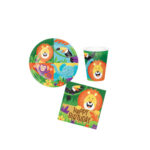 Kit éco pour 8 enfants JUNGLE SAFARI