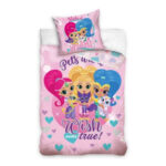 Parure housse de couette + taie SHIMMER & SHINE (1P)