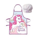 Set tablier + toque LICORNE "You're special"