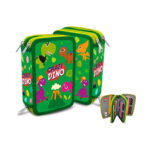Trousse garnie 3 compartiments CRAZY DINO