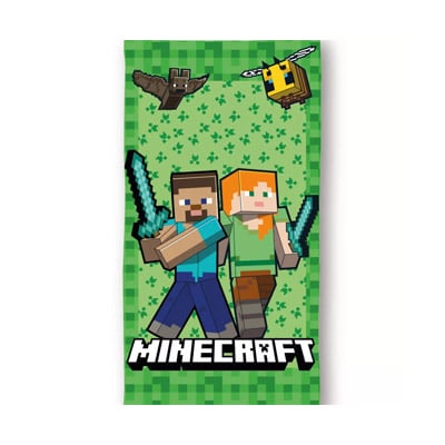 bain vert micro Drap de bain MINECRAFT (vert-micro) – Image 1