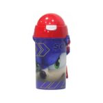Gourde pop up SONIC (plastique rouge)