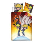 Parure housse de couette + taie d'oreiller NARUTO Minato (1 place-polyester)