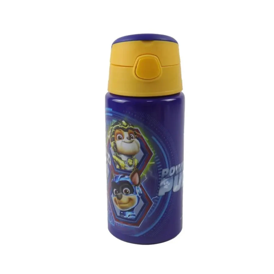Gourde pop up aluminium PATPATROUILLE THE MOVIE (500ml)