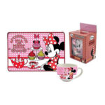 Coffret cadeau mug + set de table MINNIE