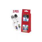 Set de 2 couverts SUPER MARIO en coffret (inox)